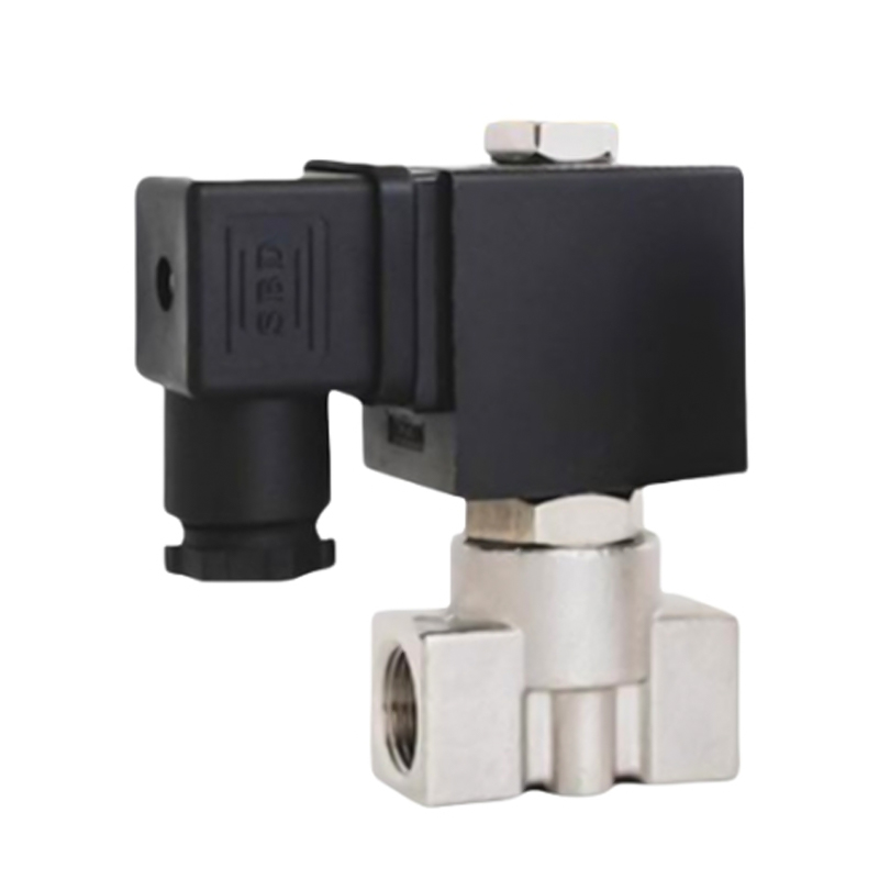 コンパクトな 1/8 インチ真鍮ミニチュアソレノイドバルブ